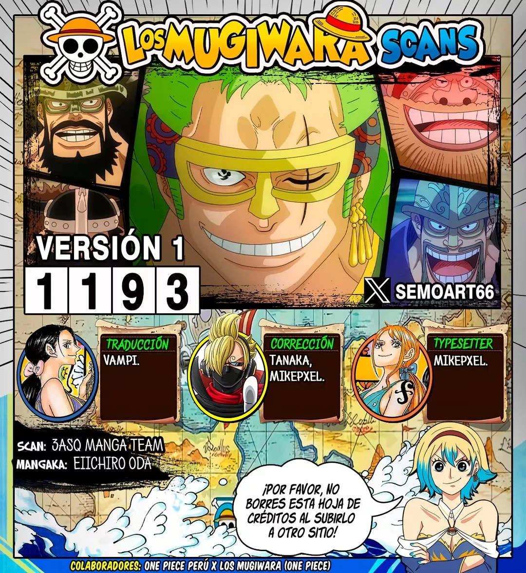 One Piece Capítulo 1193 - Page 1