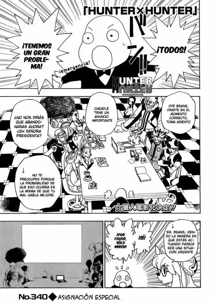 Hunter x Hunter Capítulo 340.1 - Page 2
