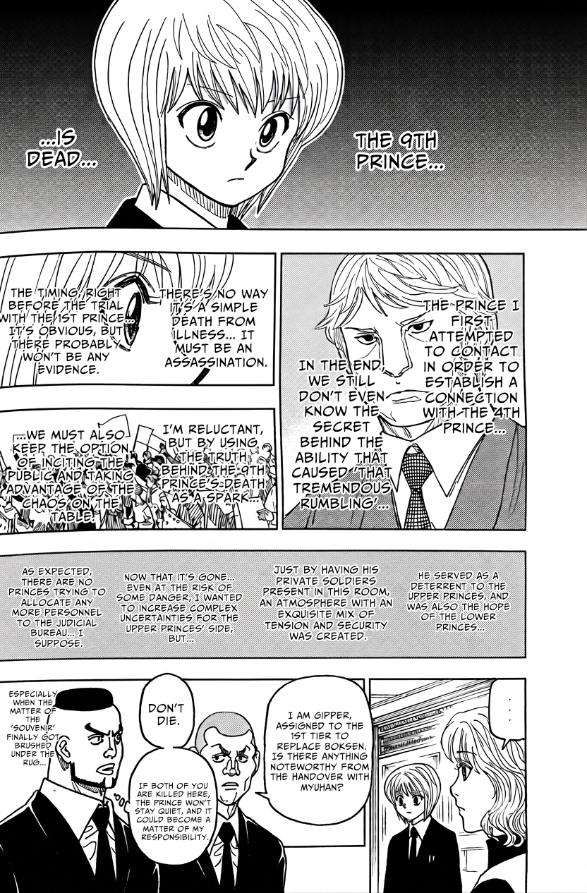Hunter x Hunter Capítulo 411 - Page 10