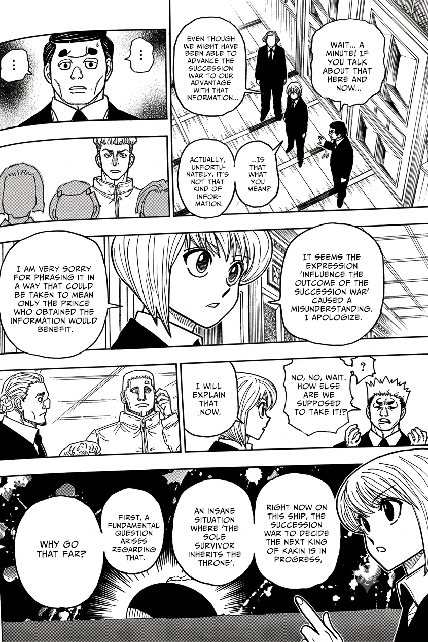 Hunter x Hunter Capítulo 411 - Page 13