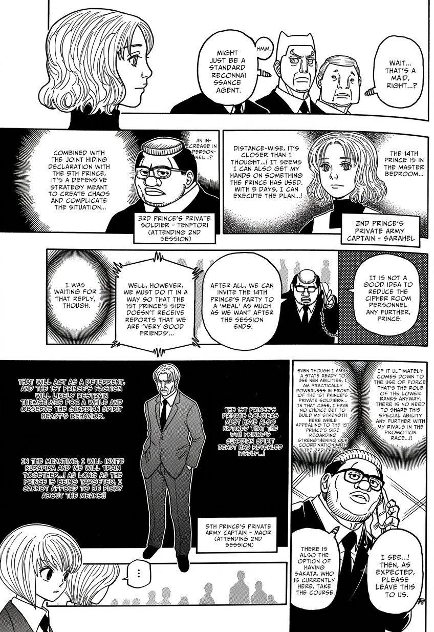 Hunter x Hunter Capítulo 411 - Page 8