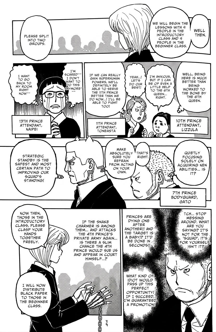 Hunter x Hunter Capítulo 411 - Page 9
