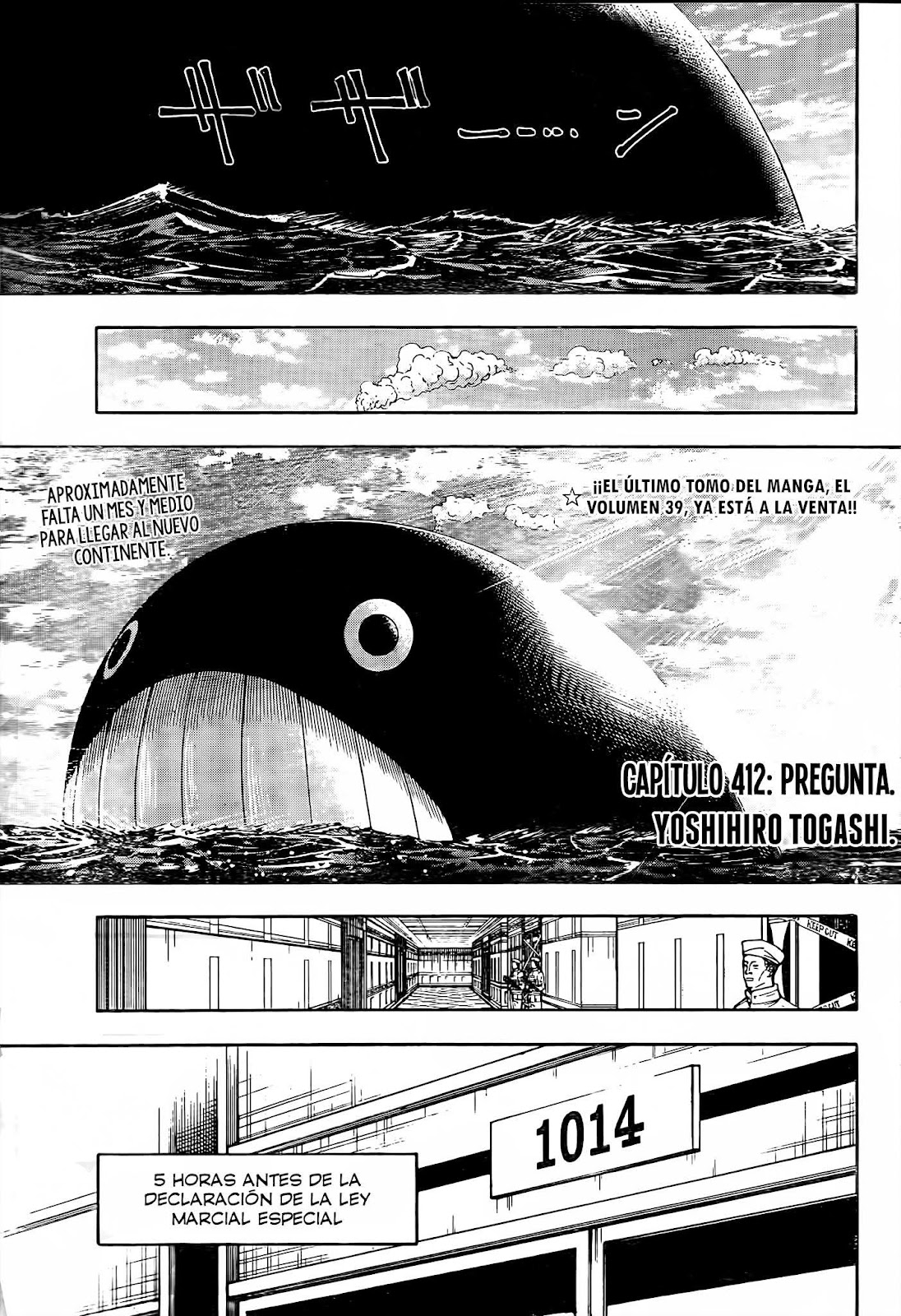 Hunter x Hunter Capítulo 412 - Page 1
