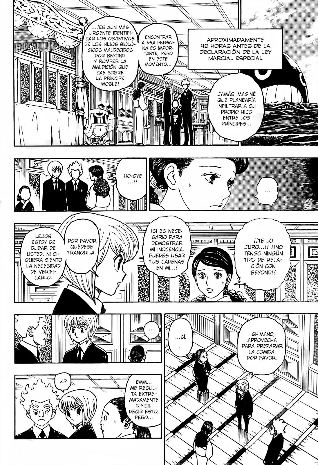 Hunter x Hunter Capítulo 412 - Page 3