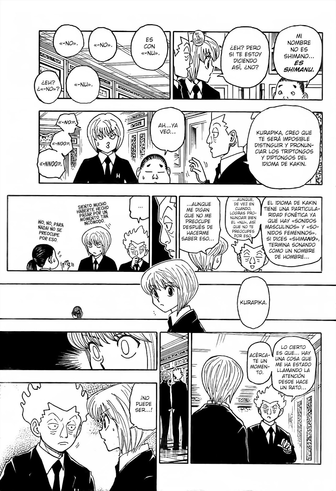 Hunter x Hunter Capítulo 412 - Page 4