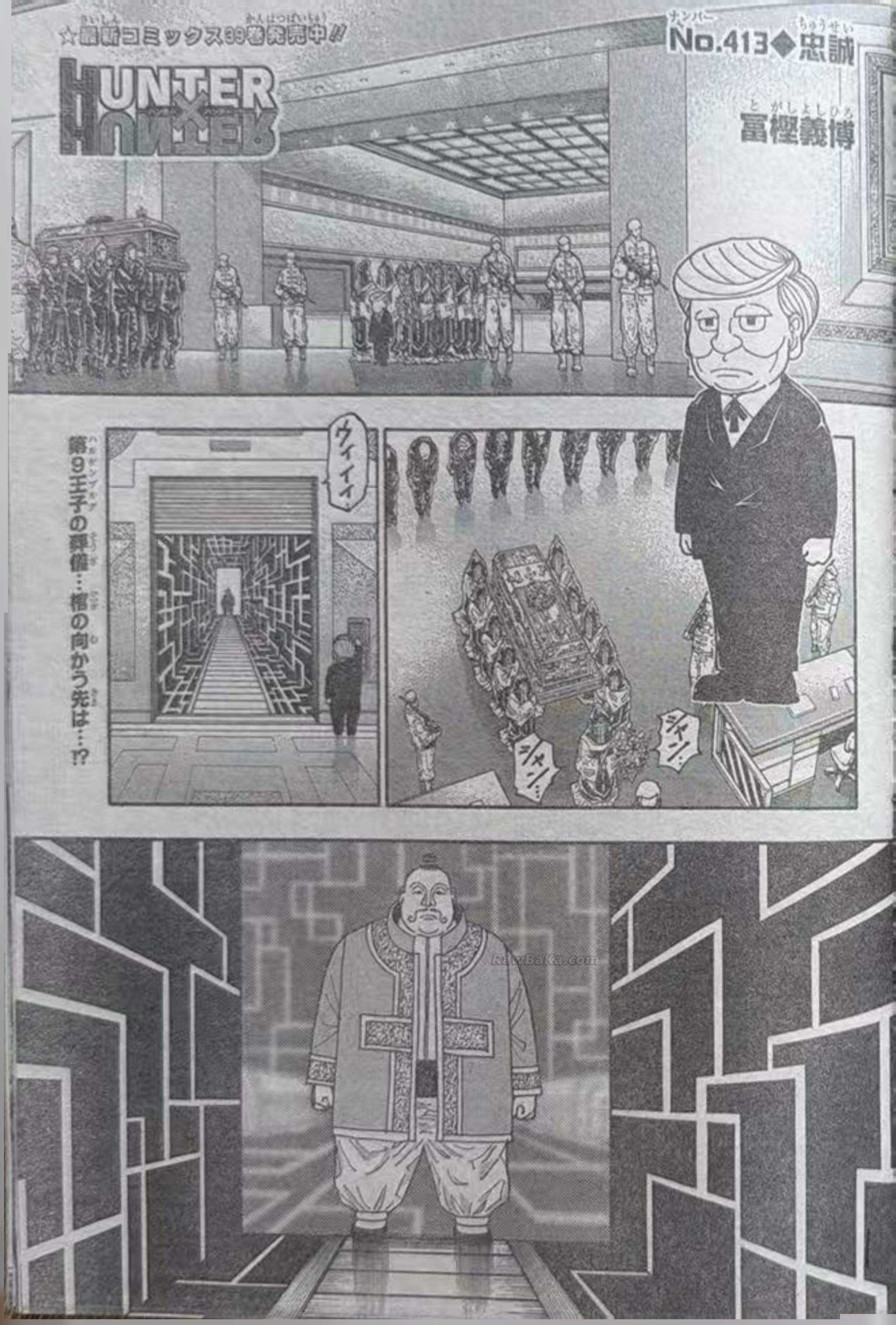 Hunter x Hunter Capítulo 413 - Page 1