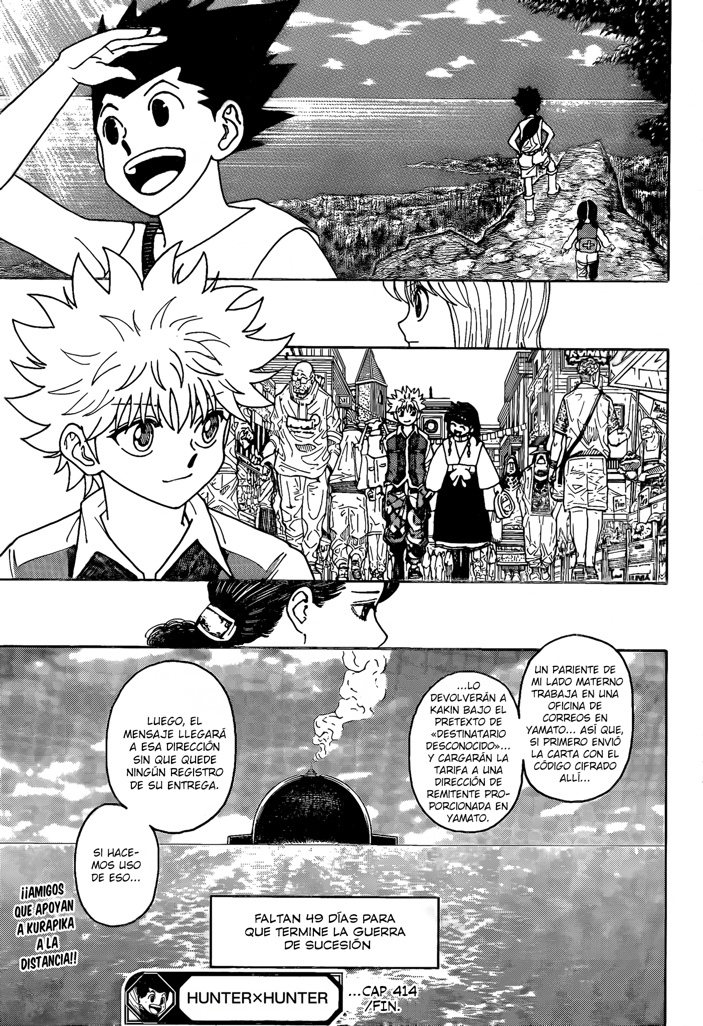 Hunter x Hunter Capítulo 414 - Page 19