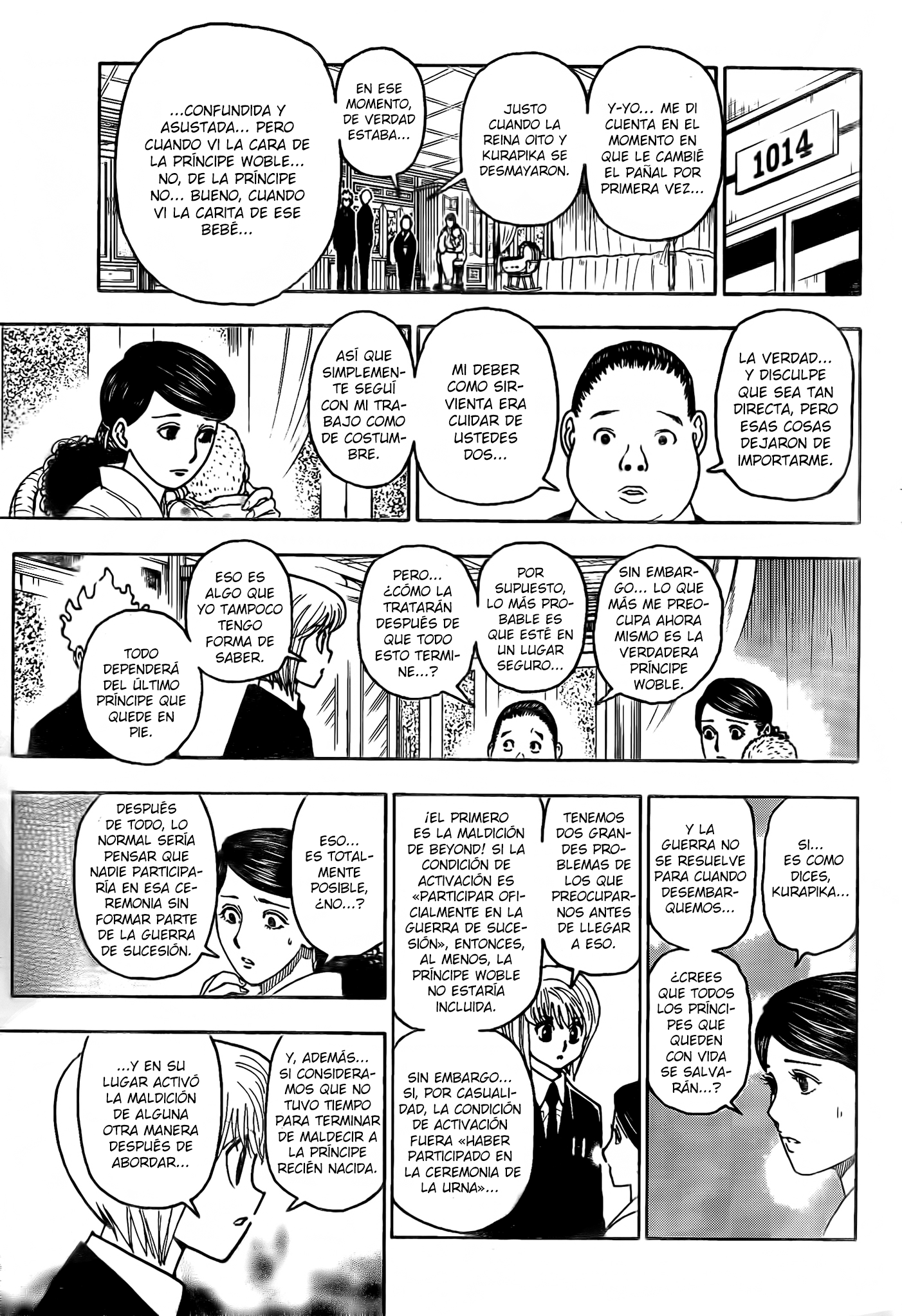 Hunter x Hunter Capítulo 414 - Page 9