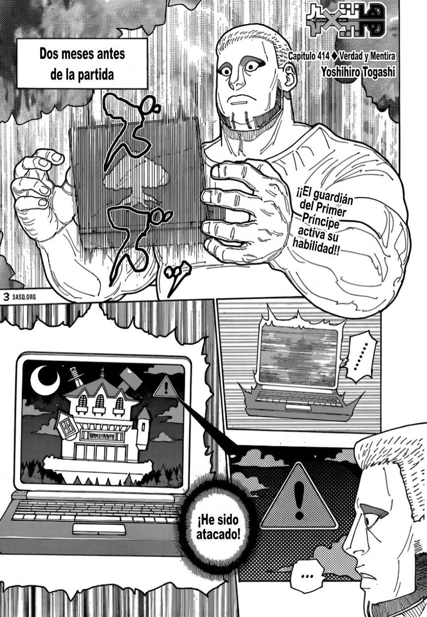 Hunter x Hunter Capítulo 415 - Page 1
