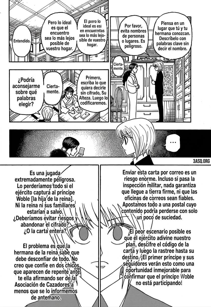 Hunter x Hunter Capítulo 415 - Page 10