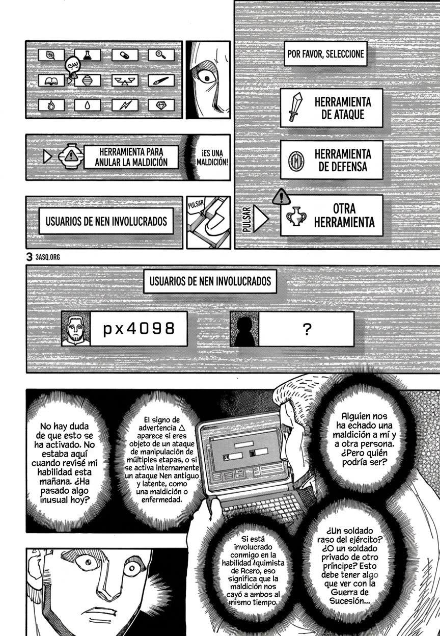 Hunter x Hunter Capítulo 415 - Page 2