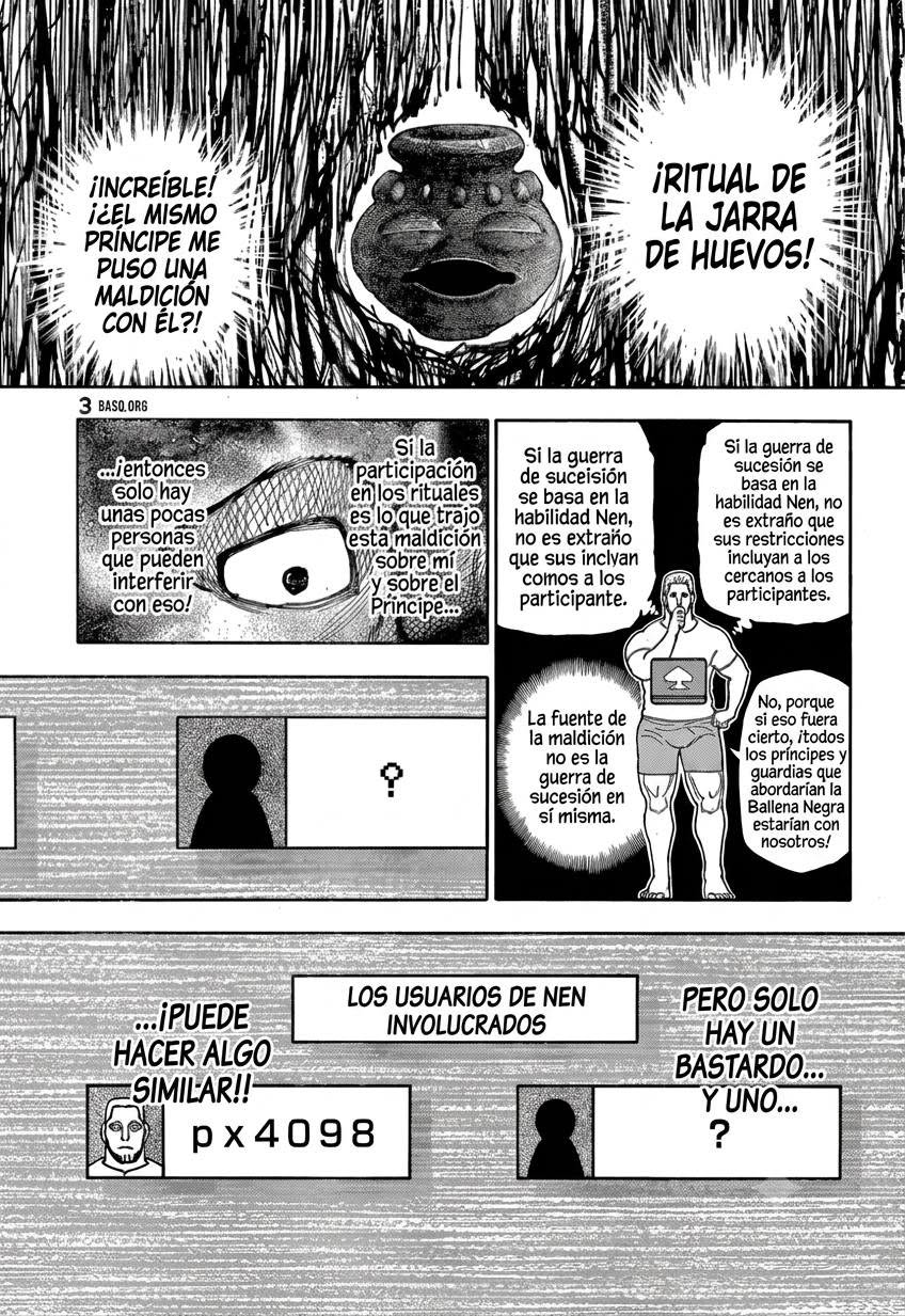 Hunter x Hunter Capítulo 415 - Page 3