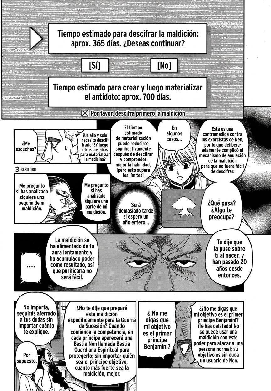 Hunter x Hunter Capítulo 415 - Page 6