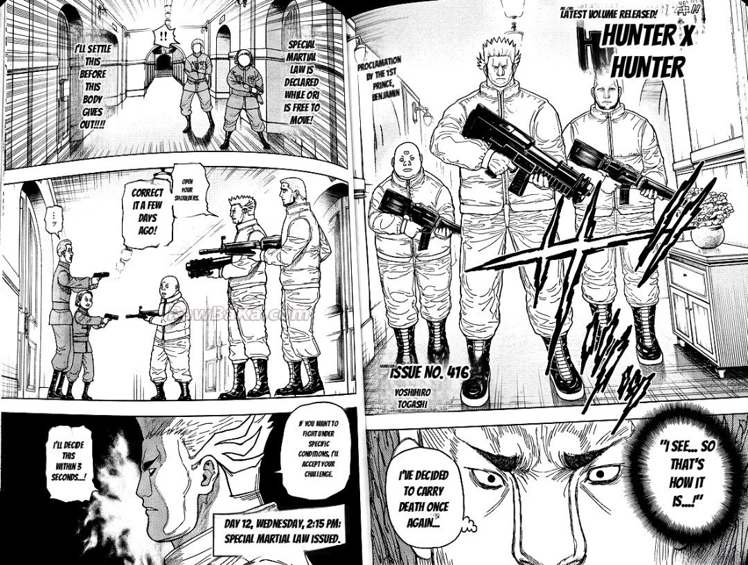 Hunter x Hunter Capítulo 416 - Page 2