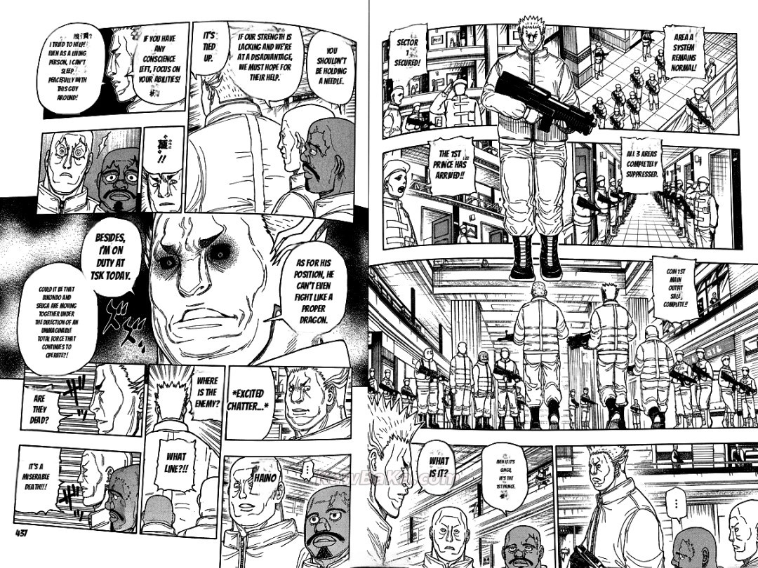 Hunter x Hunter Capítulo 417 - Page 7