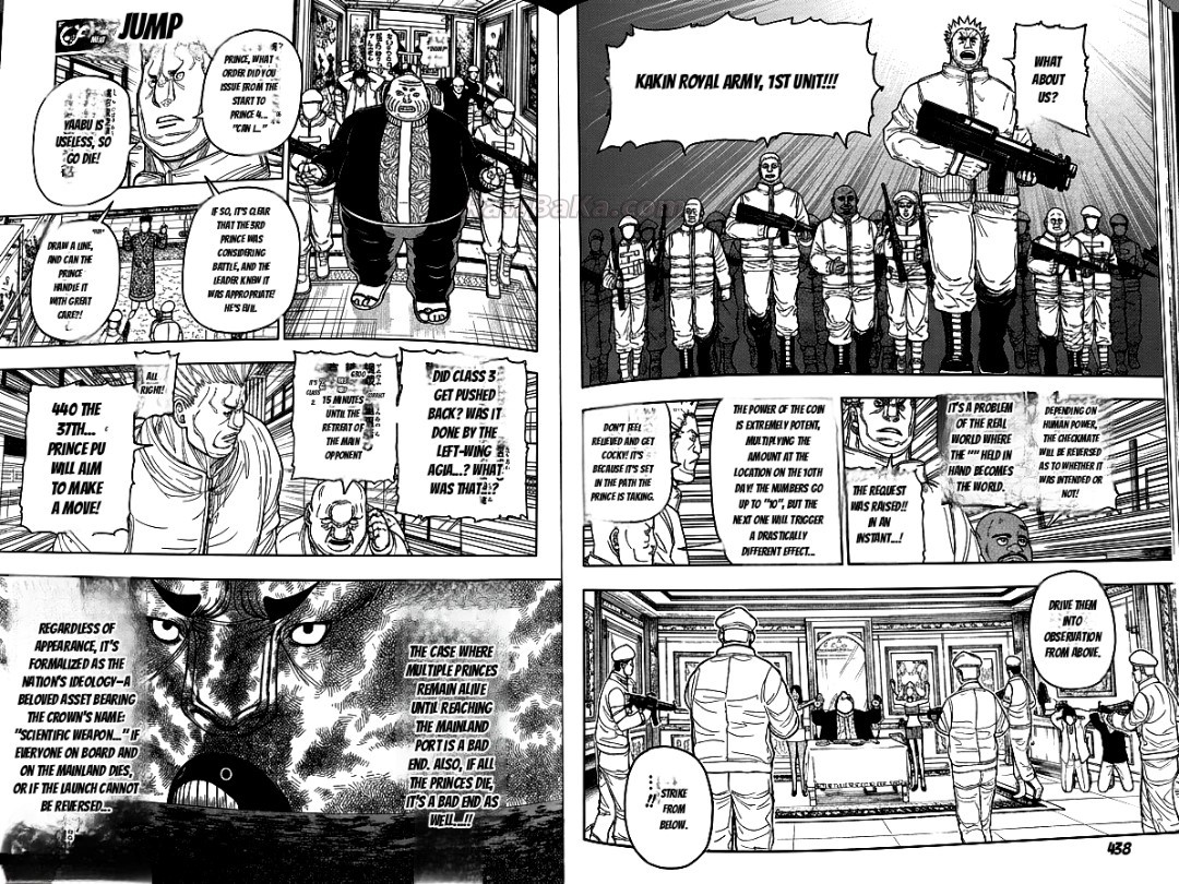 Hunter x Hunter Capítulo 417 - Page 8