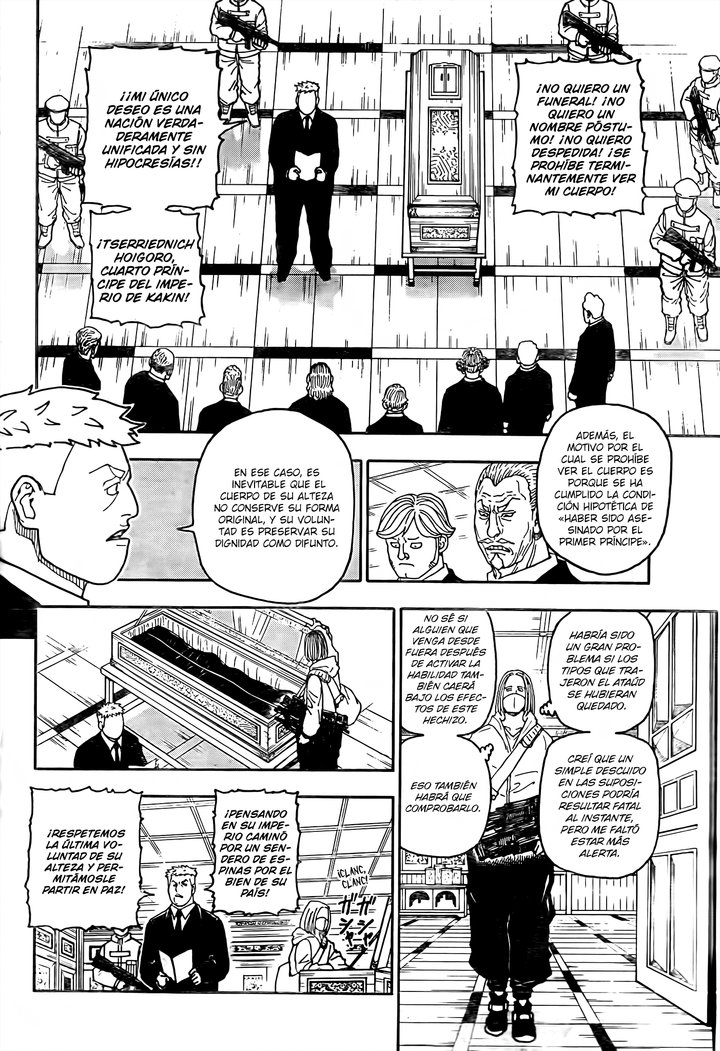 Hunter x Hunter Capítulo 418 - Page 12