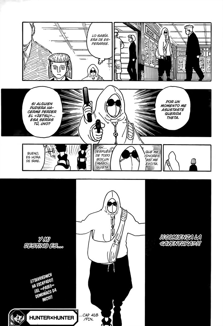 Hunter x Hunter Capítulo 418 - Page 19