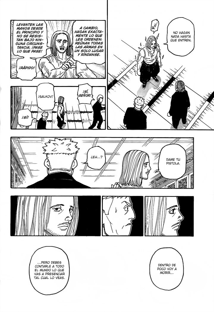 Hunter x Hunter Capítulo 418 - Page 8