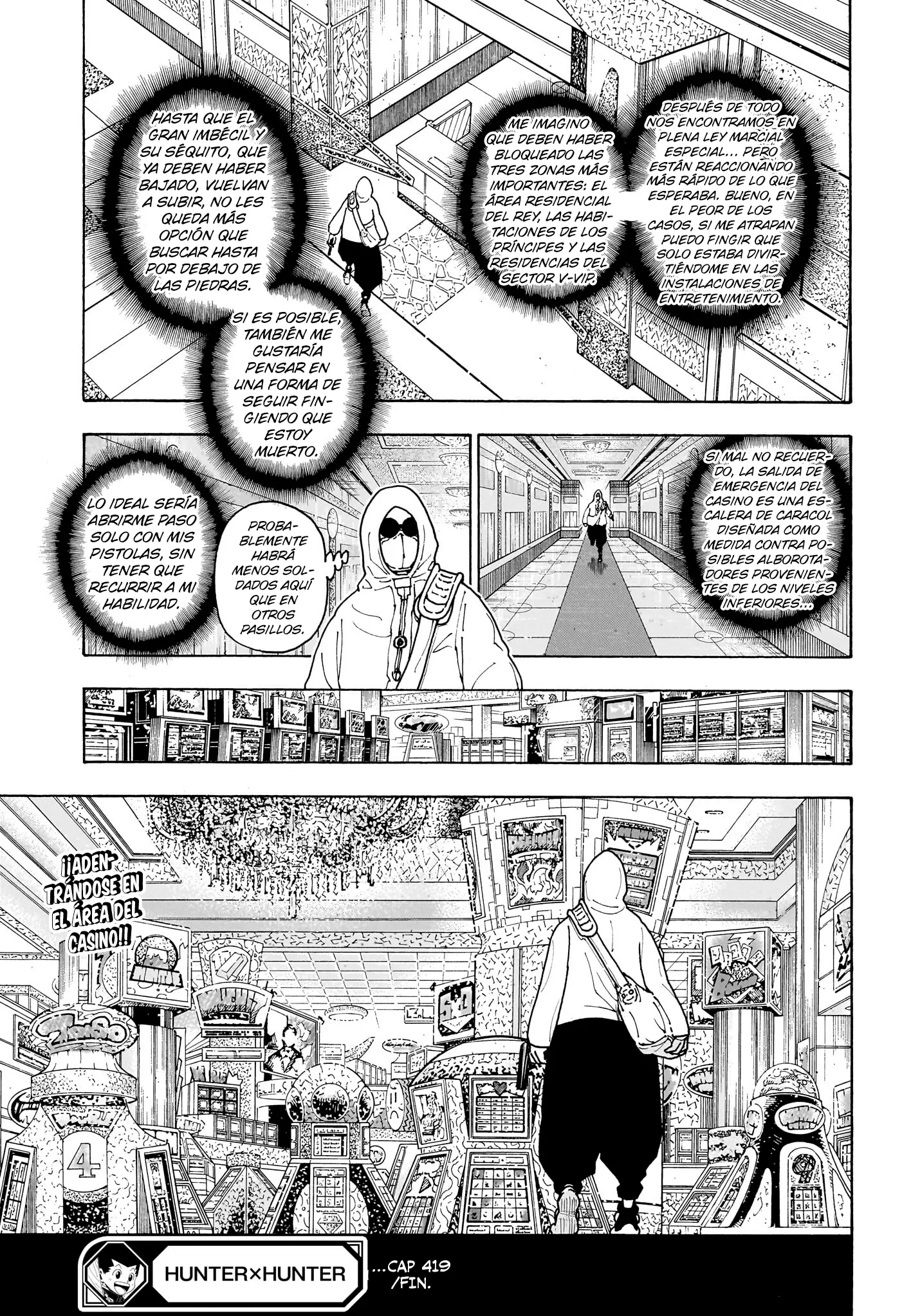 Hunter x Hunter Capítulo 419 - Page 19