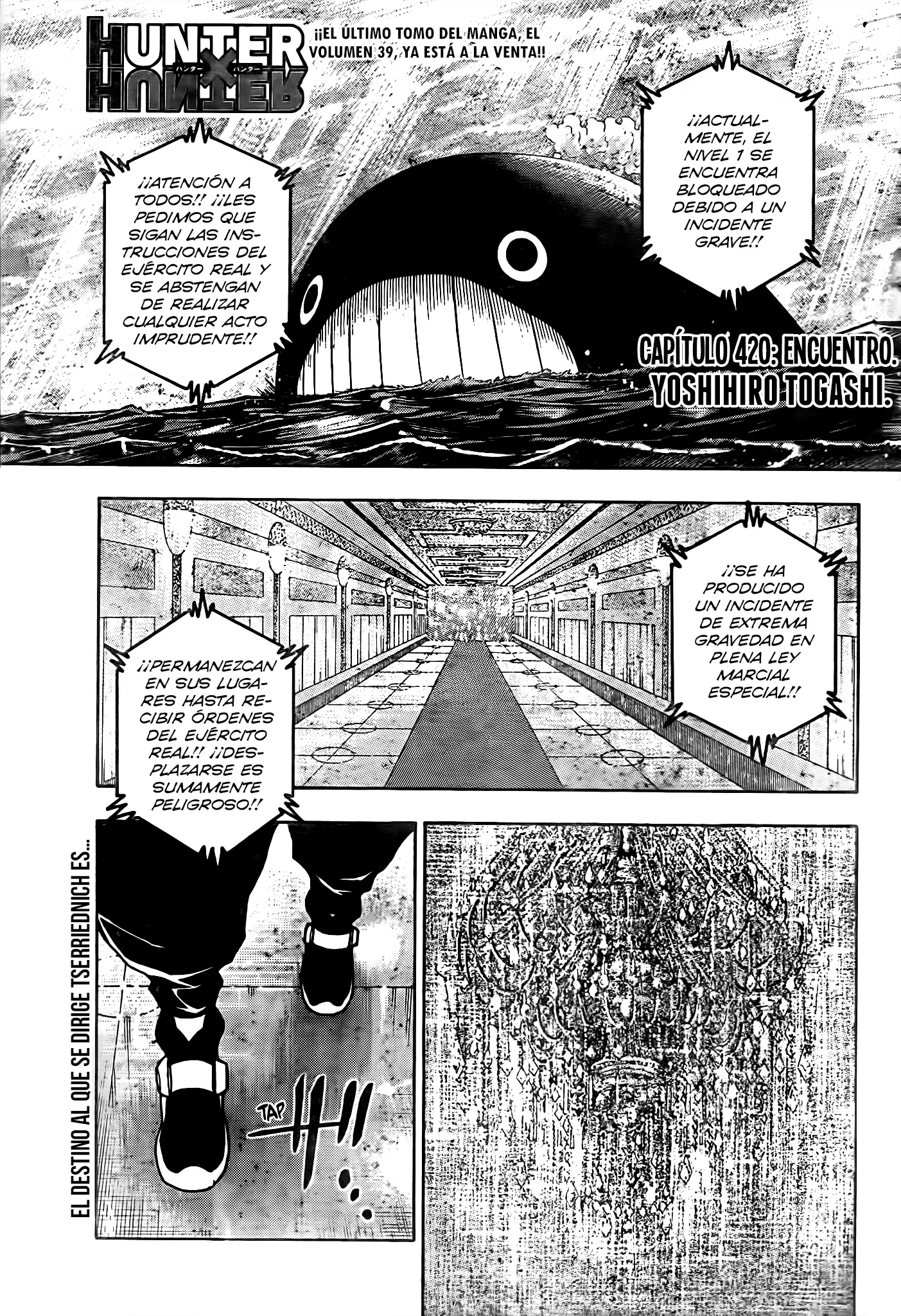 Hunter x Hunter Capítulo 420 - Page 1