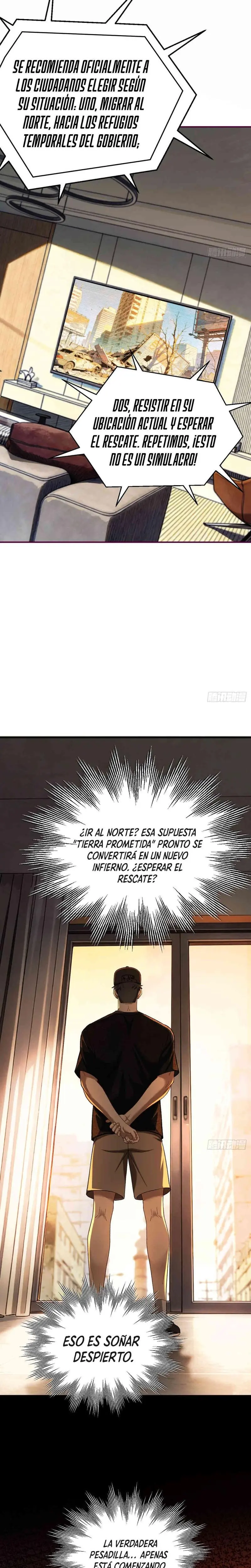 Apocalipsis de Calor Extremo: Me Convertí en Dios Gracias a Mi Refugio Capítulo 14 - Page 16
