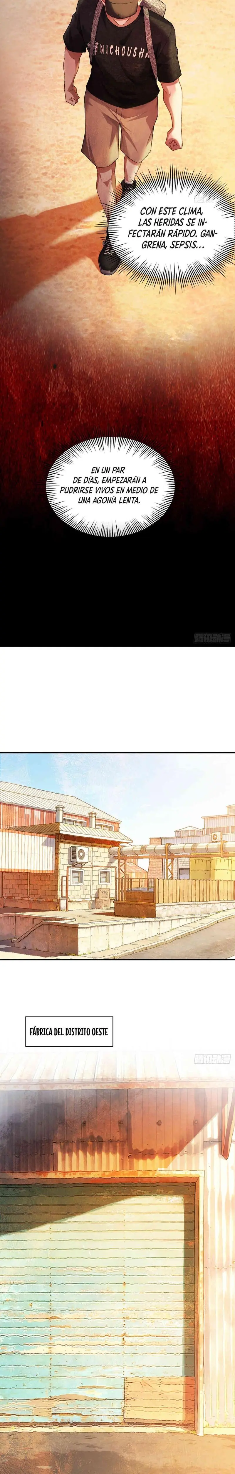Apocalipsis de Calor Extremo: Me Convertí en Dios Gracias a Mi Refugio Capítulo 15 - Page 9