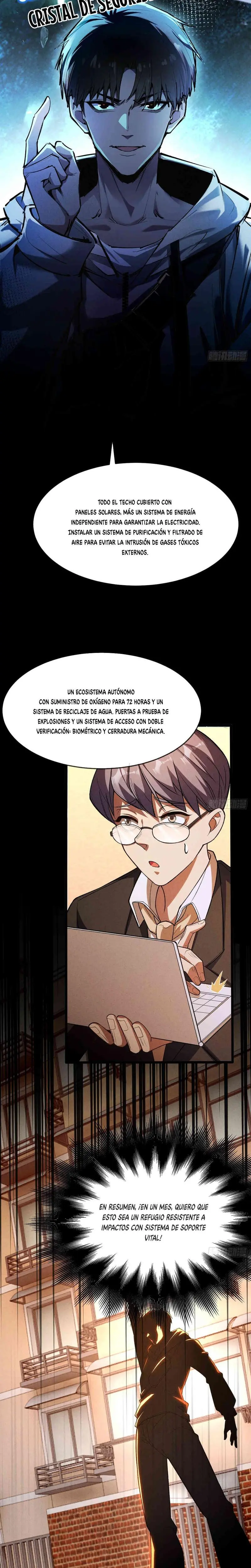 Apocalipsis de Calor Extremo: Me Convertí en Dios Gracias a Mi Refugio Capítulo 2 - Page 11