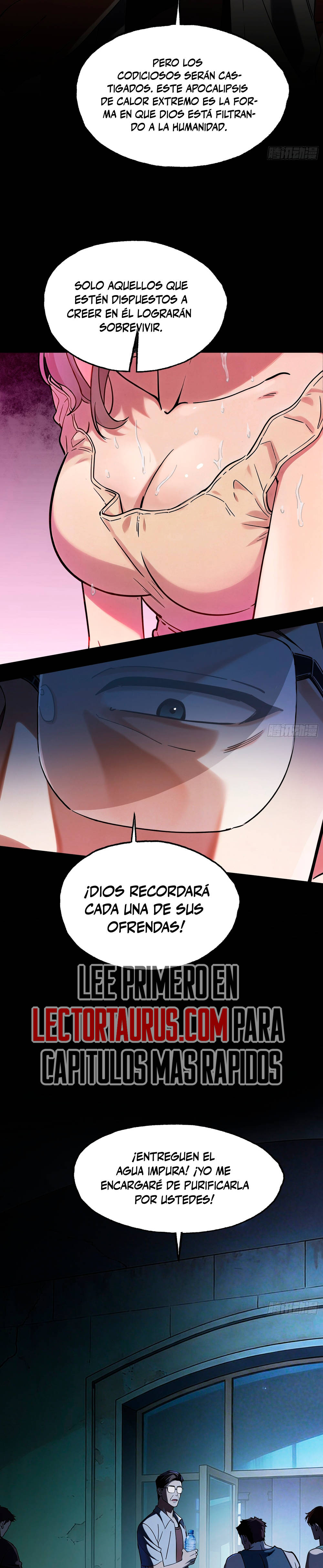 Apocalipsis de Calor Extremo: Me Convertí en Dios Gracias a Mi Refugio Capítulo 26 - Page 2