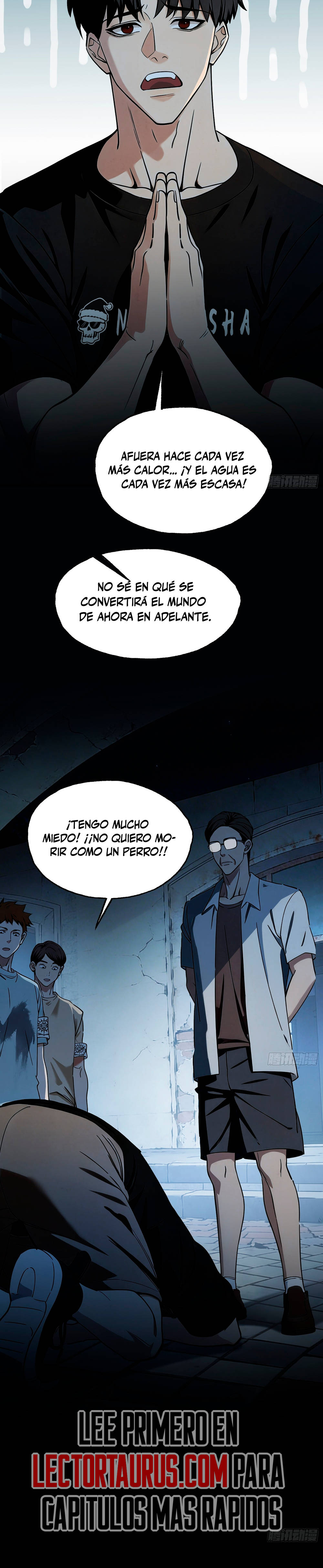 Apocalipsis de Calor Extremo: Me Convertí en Dios Gracias a Mi Refugio Capítulo 26 - Page 4