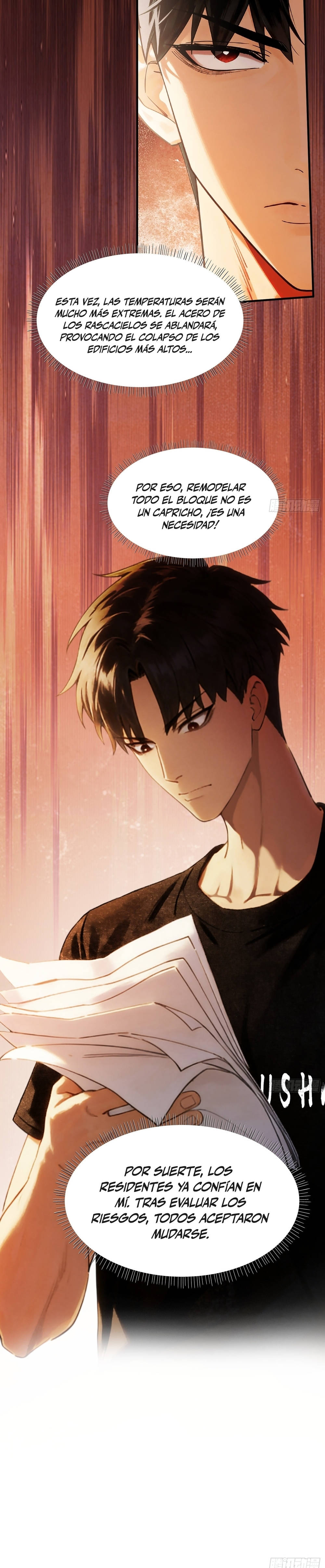 Apocalipsis de Calor Extremo: Me Convertí en Dios Gracias a Mi Refugio Capítulo 30 - Page 4