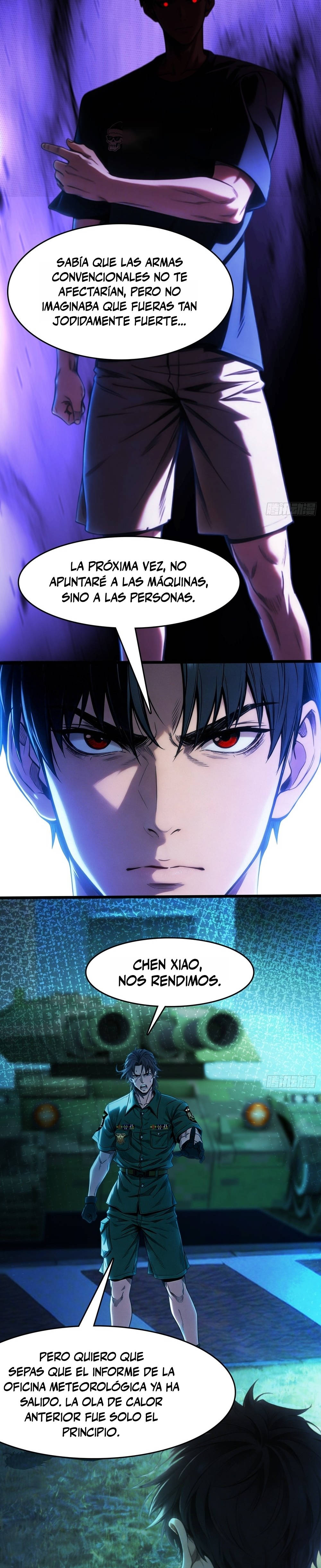 Apocalipsis de Calor Extremo: Me Convertí en Dios Gracias a Mi Refugio Capítulo 32 - Page 15