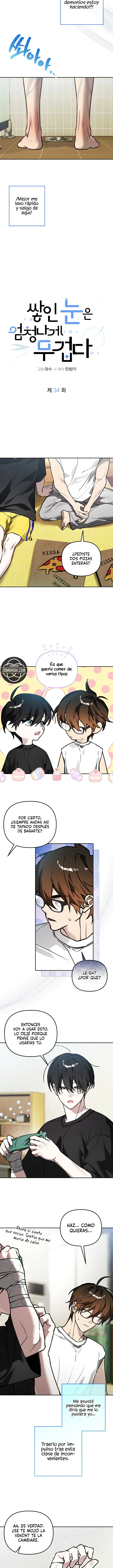 La Nieve Acumulada Es Increíblemente Pesada. Capítulo 34 - Page 9