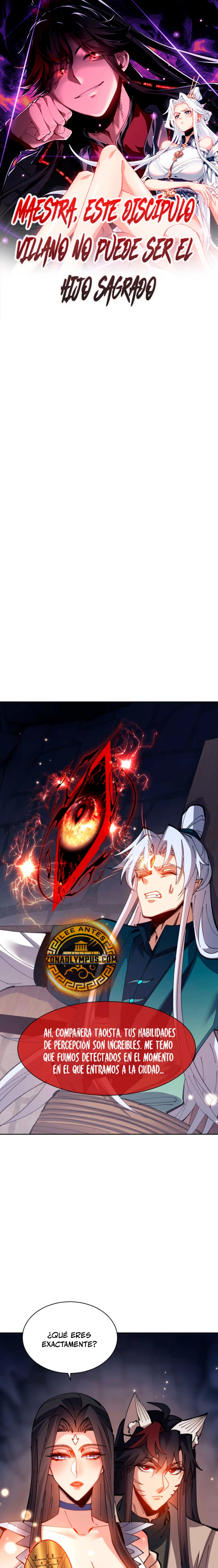 Maestra, este Discípulo Villano no puede ser el Hijo Sagrado Capítulo 100 - Page 2