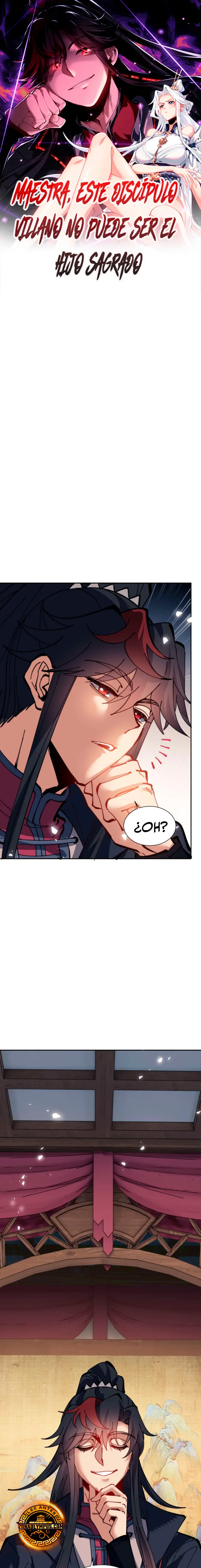 Maestra, este Discípulo Villano no puede ser el Hijo Sagrado Capítulo 110 - Page 2