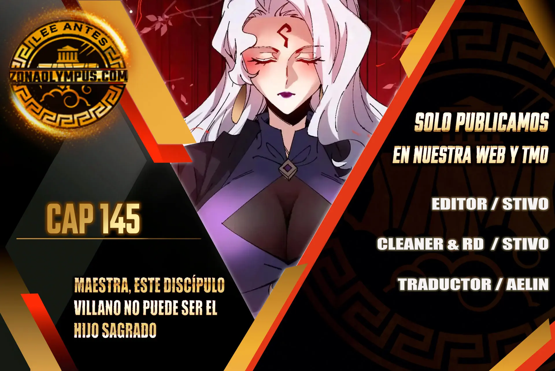 Maestra, este Discípulo Villano no puede ser el Hijo Sagrado Capítulo 145 - Page 1