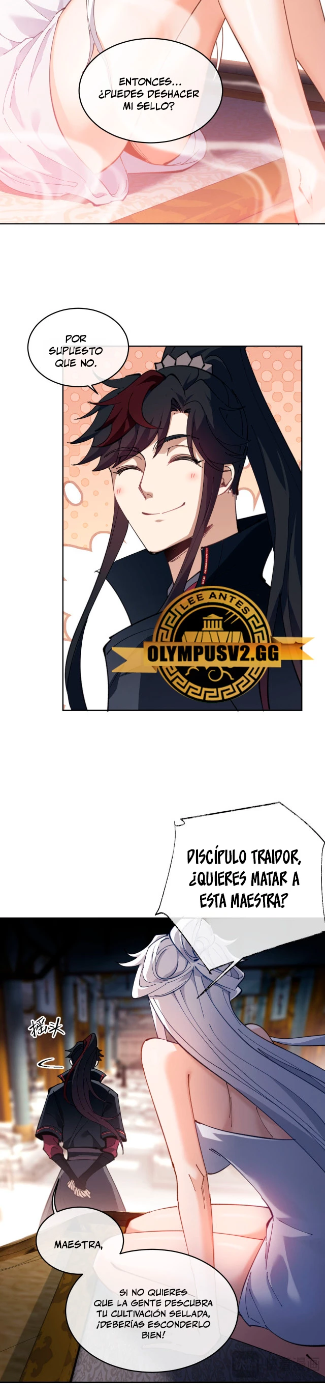 Maestra, este Discípulo Villano no puede ser el Hijo Sagrado Capítulo 2 - Page 14