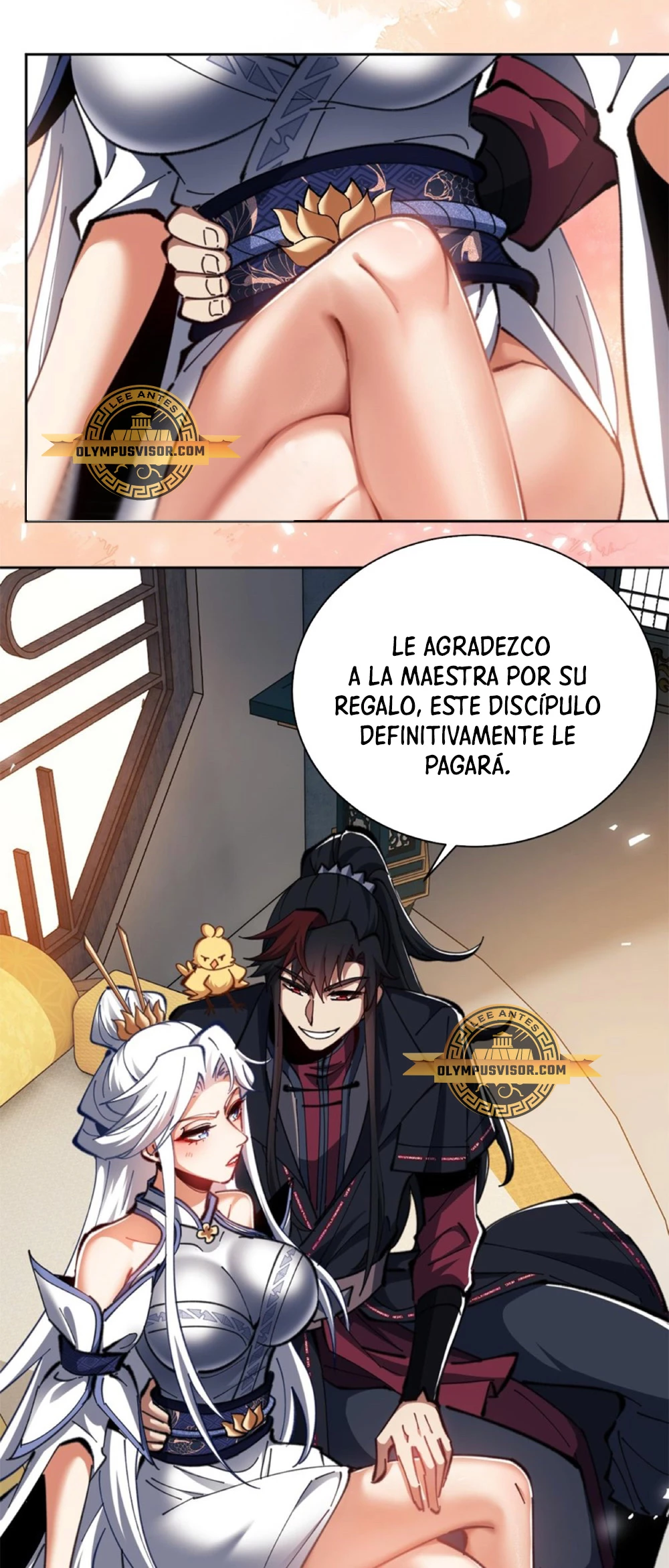 Maestra, este Discípulo Villano no puede ser el Hijo Sagrado Capítulo 24 - Page 48