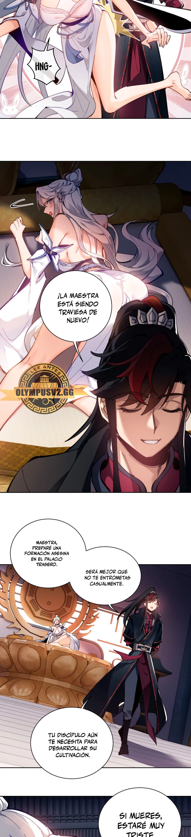 Maestra, este Discípulo Villano no puede ser el Hijo Sagrado Capítulo 3 - Page 13