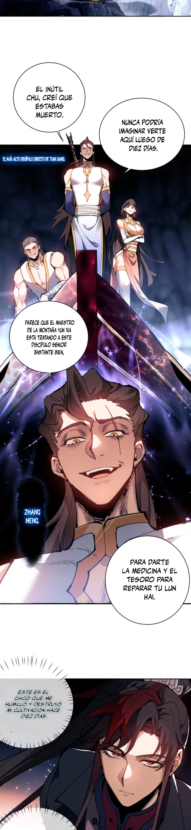 Maestra, este Discípulo Villano no puede ser el Hijo Sagrado Capítulo 3 - Page 3