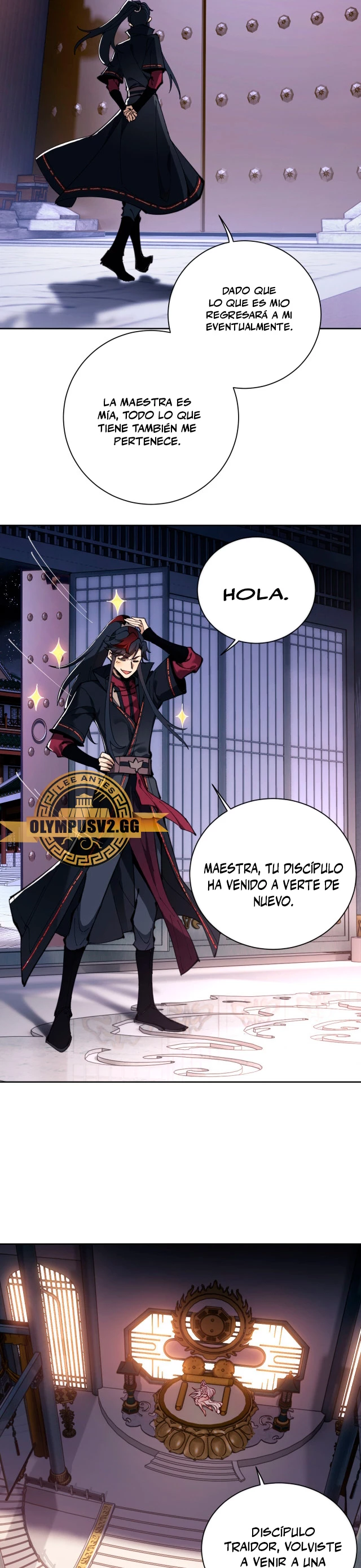 Maestra, este Discípulo Villano no puede ser el Hijo Sagrado Capítulo 3 - Page 8