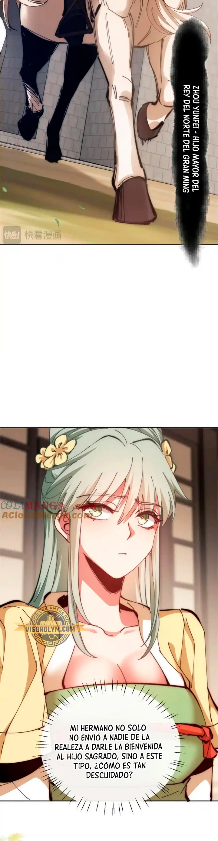 Maestra, este Discípulo Villano no puede ser el Hijo Sagrado Capítulo 35 - Page 42
