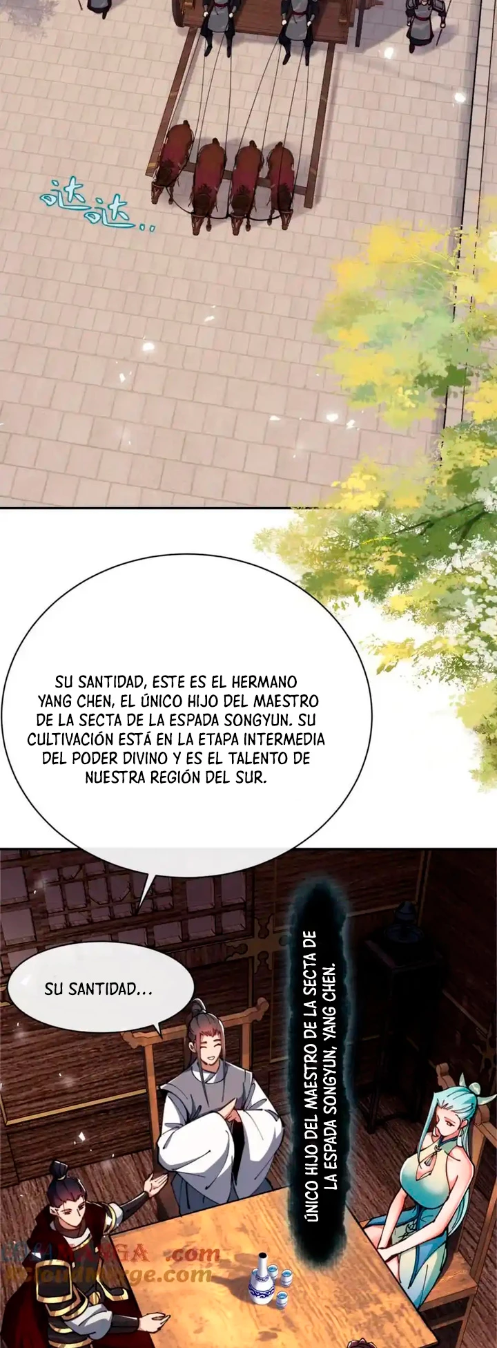 Maestra, este Discípulo Villano no puede ser el Hijo Sagrado Capítulo 36 - Page 3