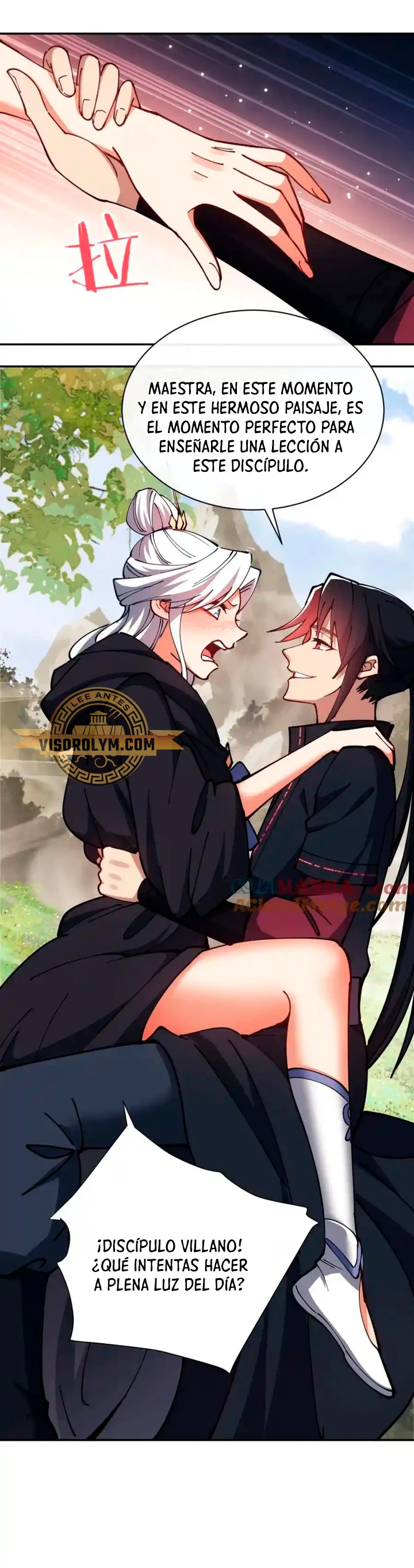Maestra, este Discípulo Villano no puede ser el Hijo Sagrado Capítulo 36 - Page 49