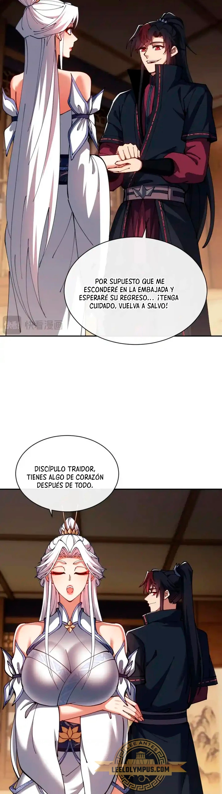 Maestra, este Discípulo Villano no puede ser el Hijo Sagrado Capítulo 40 - Page 9