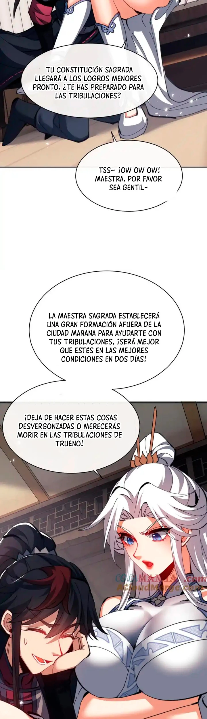 Maestra, este Discípulo Villano no puede ser el Hijo Sagrado Capítulo 47 - Page 11