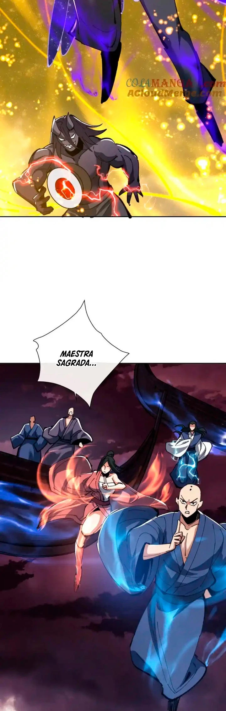 Maestra, este Discípulo Villano no puede ser el Hijo Sagrado Capítulo 48 - Page 21