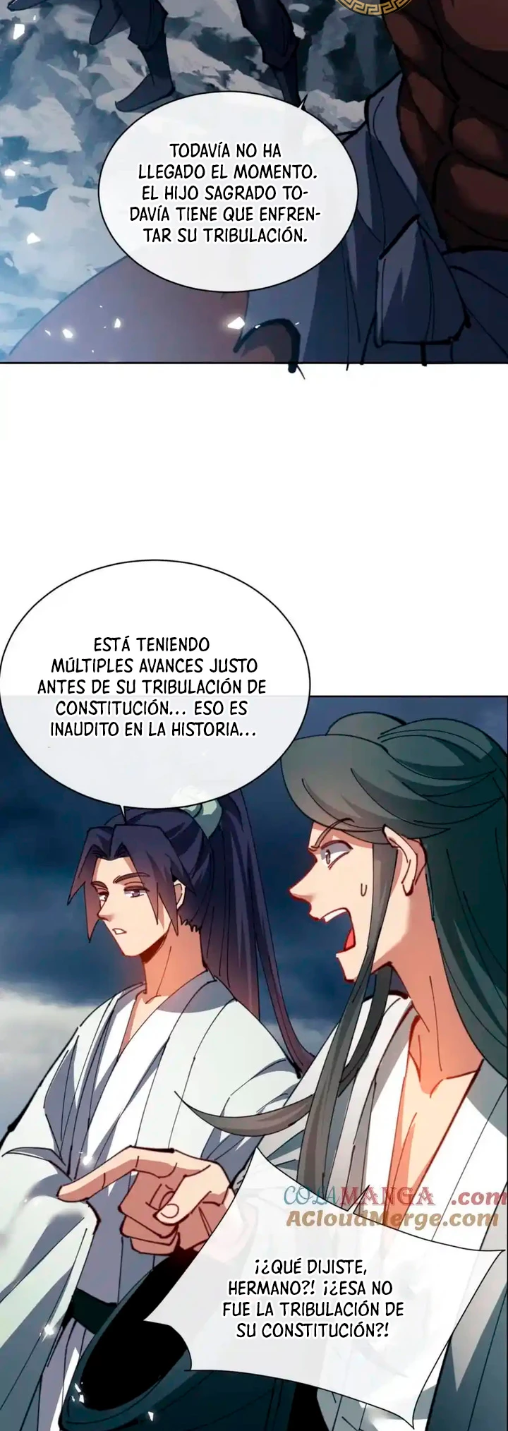 Maestra, este Discípulo Villano no puede ser el Hijo Sagrado Capítulo 48 - Page 3