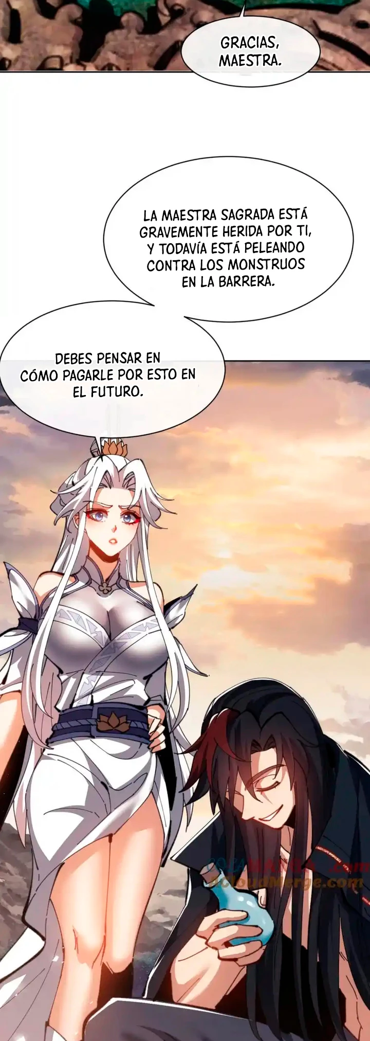 Maestra, este Discípulo Villano no puede ser el Hijo Sagrado Capítulo 48 - Page 44