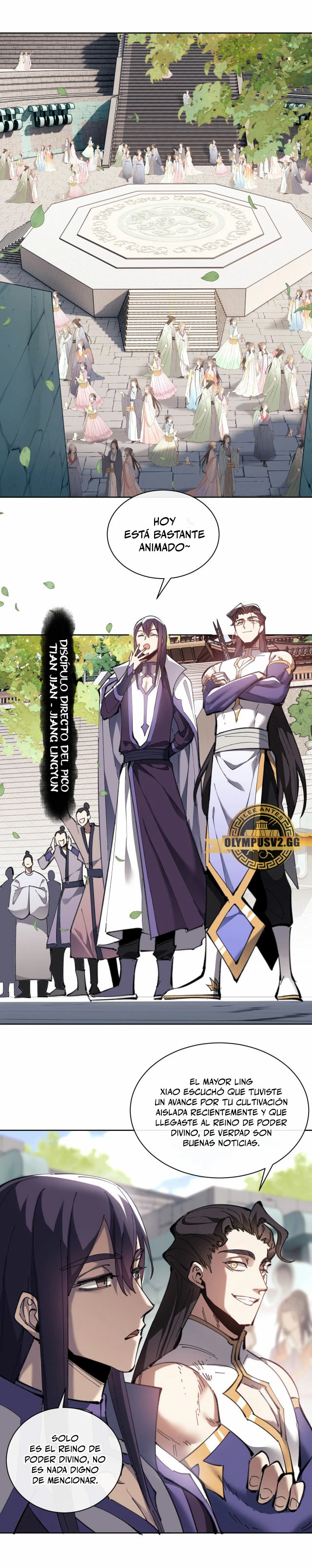 Maestra, este Discípulo Villano no puede ser el Hijo Sagrado Capítulo 5 - Page 14